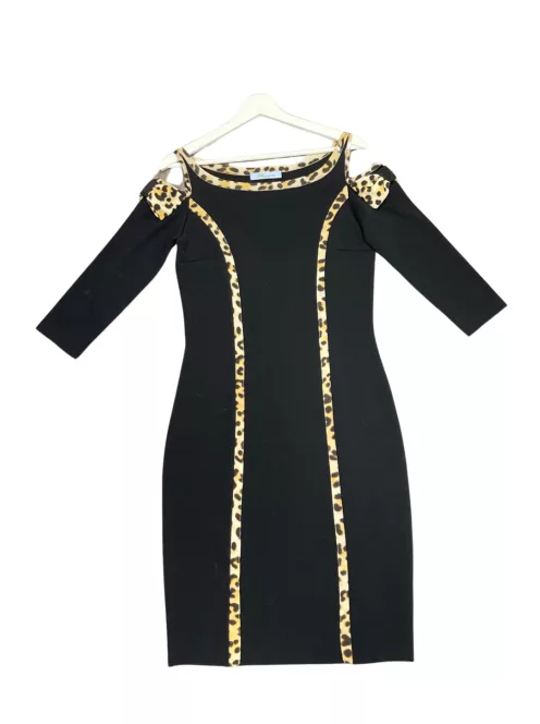 Blumarine olasz - Párducos kötött ruha
